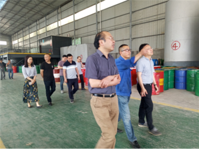 德阳市经信局到旌阳区检查指导危化工业企业安全生产工作